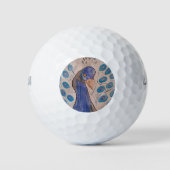 Peacock Blue Golfballen (Voorkant)