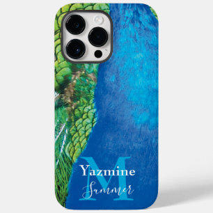  Peacock Blue Green Tones Case-Mate iPhone 14 Pro Max Hoesje