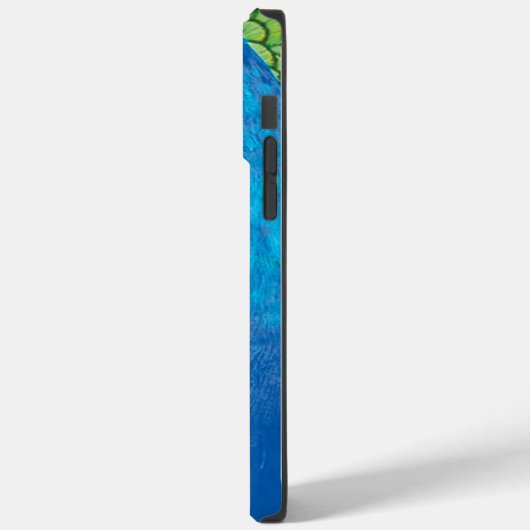  Peacock Blue Green Tones Case-Mate iPhone Case (Achterkant / Links)