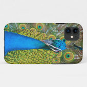 Peacock Blue Head met kleurrijke staartopperen Case-Mate iPhone Case (Achterkant (horizontaal))