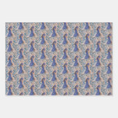 Peacock Blue Inpakpapier Vel (Voorkant 2)