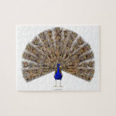 Peacock Blue Legpuzzel (Horizontaal)