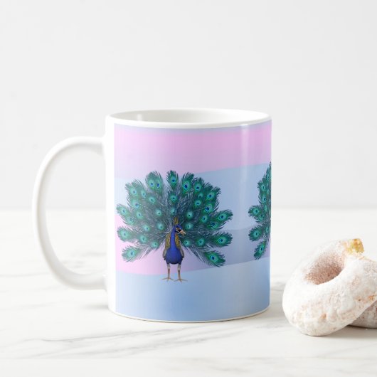Peacock Blue Mok (Met donut)