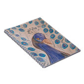 Peacock Blue Notitieboek (Rechterzijde)