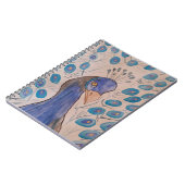 Peacock Blue Notitieboek (Linkerzijde)