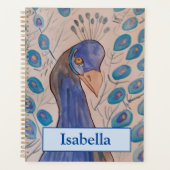 Peacock Blue Planner (Voorkant)