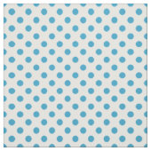 Peacock Blue Polka Dots Circles Stof (Swatch)