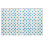 Peacock Blue Polka Dots Circles Stof (Fat Quarter)