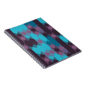 peacock blue, purple, topaz blue and thunder notitieboek (Rechterzijde)