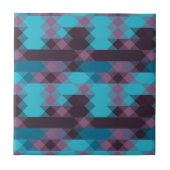 peacock blue, purple, topaz blue and thunder tegeltje (Voorkant)