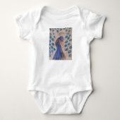 Peacock Blue Romper (Voorkant)