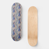 Peacock Blue Skateboard (Voorkant)