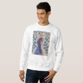 Peacock Blue Sweatshirt (Voorkant volledig)