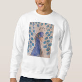Peacock Blue Sweatshirt (Voorkant)