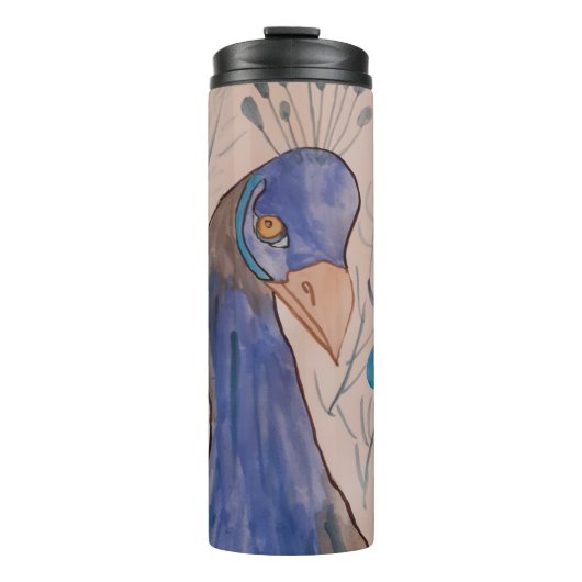 Peacock Blue Thermosbeker (Voorkant)