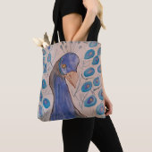 Peacock Blue Tote Bag (Dichtbij)