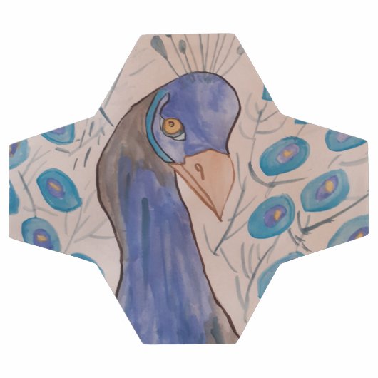 Peacock Blue Voetbal (Enkel)