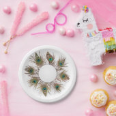 Peacock Bord papier (Feest)