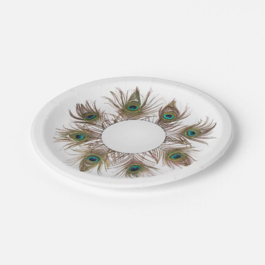 Peacock Bord papier (Gekanteld)