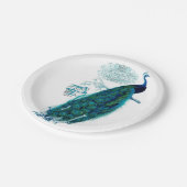  Peacock-Borden Papieren Bordje (Gekanteld)