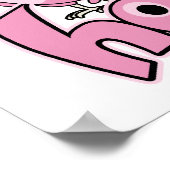 Peacock Breast Cancer Poster (Hoek)