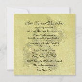  Peacock Bridal Shower Kaart (Achterkant)