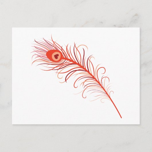 Peacock Briefkaart (Voorkant)