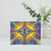 Peacock Briefkaart (Staand voorkant)