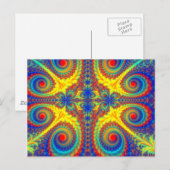 Peacock Briefkaart (Voorkant / Achterkant)