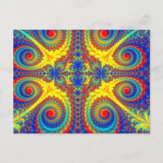 Peacock Briefkaart (Voorkant)