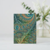 Peacock Briefkaart (Staand voorkant)