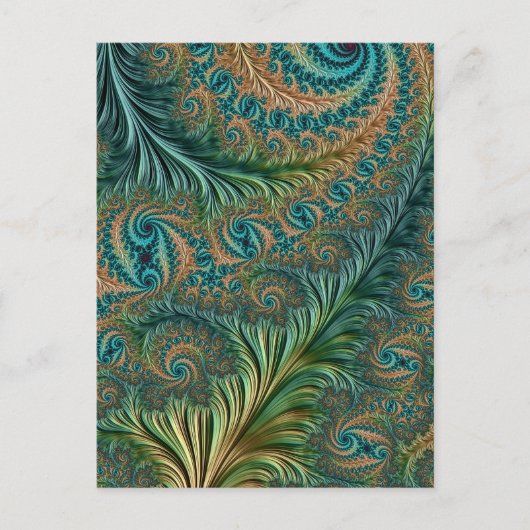 Peacock Briefkaart (Voorkant)