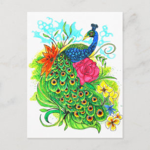 Peacock Briefkaart