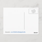 Peacock-Briefkaart Briefkaart (Achterkant)