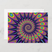 Peacock-Briefkaarten Briefkaart (Voorkant / Achterkant)