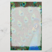 Peacock Briefpapier (Voorkant)