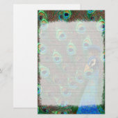 Peacock Briefpapier (Voorkant / Achterkant)