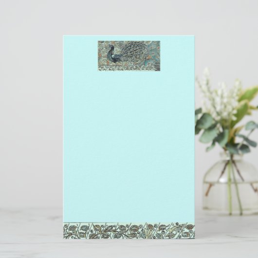 Peacock Briefpapier (Staand voorkant)