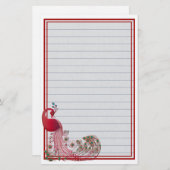 Peacock Briefpapier (Voorkant / Achterkant)