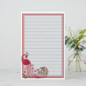 Peacock Briefpapier (Staand voorkant)