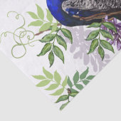 Peacock bruiloft 15 "x"20" tissuepapier (Detail)