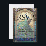 Peacock Bruiloft Glas in lood RSVP Respons Kaart<br><div class="desc">Deze pauw gebrandschilderd glas bruiloft uitnodiging behuizing RSVP Kaarten zijn perfect voor uw grote dag! Verbluffend maar niet overdreven,  dit zijn de perfecte RSVP-kaarten die overeenkomen met de pauw gebrandschilderd glas bruiloft set,  vooral voor elke bruiloft. Moshiach nu!</div>