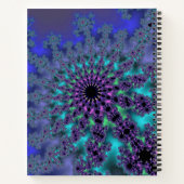 Peacock Burst Notitieboek (Achterkant)