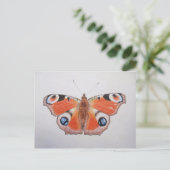 Peacock Butterfly 2012 Briefkaart (Staand voorkant)