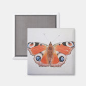 Peacock Butterfly 2012 Magneet (Voorkant / Achterkant)