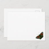 Peacock Butterfly Card Briefkaart (Voorkant / Achterkant)