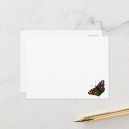 Peacock Butterfly Card Briefkaart