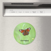 Peacock Butterfly Magneet (Insitu (Vaatwasser))