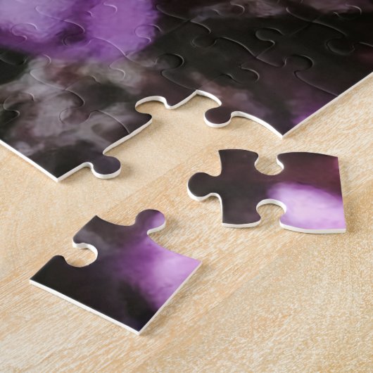 Peacock Butterfly on Mauve Buddleia 20 x 30 1014 Legpuzzel (Zijkant)