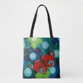 Peacock Butterfly Painting Tote Bag (Voorkant)